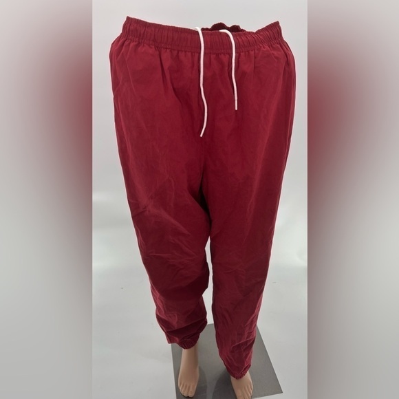 Norm Thompson Red Wine Track Pants Size Petite M - Picture 3 of 6